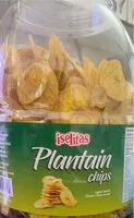 Mängden socker i Plantain chips