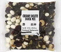 Mängden socker i Cherry Delite Snack Mix