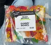 Mängden socker i Gummy Bears