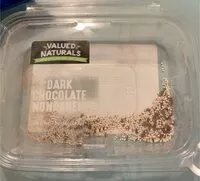 Mängden socker i Dark chocolate nonpareil