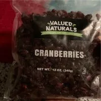Mängden socker i Cranberries