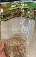 Mängden socker i Walnuts