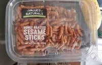 Mängden socker i Honey Roasted Sesame Sticks