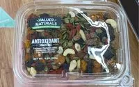 Mängden socker i Antioxidant snack mix