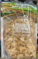 Mängden socker i Roasted Cashews w Sea Salt
