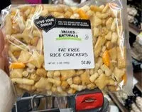 Mängden socker i Fat free rice crackers