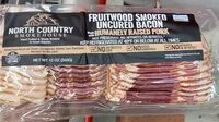 Mängden socker i Fruitwood Smoked Uncured Bacon