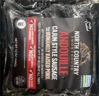 Mängden socker i Andouille cajun sausage