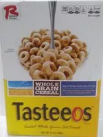 Mängden socker i Tasteeos, Toasted Whole Grain Oat Cereal
