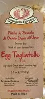 Mängden socker i Egg Tagliatelle