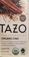 Mängden socker i Tazo Regenerative Organic Chai