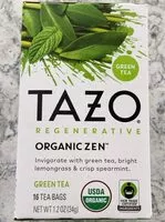 Mängden socker i Organic Zen Green Tea