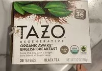 Mängden socker i Organic Awake English Breakfast Black Tea