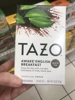 Mängden socker i Tazo Tea Awake English Breakfast