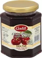 Mängden socker i Cherry Preserve