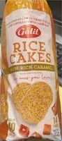 Mängden socker i Rice Cakes with Rich Caramel