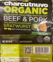 Mängden socker i Jalapeño Cheddar Bratwurst