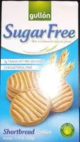 Mängden socker i Gullon Cookies Sugar Free, Shortbread