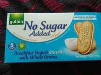 Mängden socker i Breakfast Yogurt Biscuits With Whole Grains