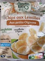 Mängden socker i Chips aux lentilles aux petits oignons