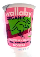 Mängden socker i Organic nonfat yogurt