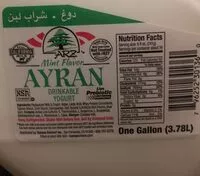 Mängden socker i Ayran drinkable yougurt