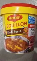 Mängden socker i Bouillon boeuf
