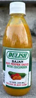 Mängden socker i Bajan Hot Pepper Sauce with Cucumber