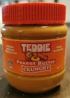 Mängden socker i Peanut butter crunchy