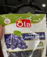Mängden socker i Jumbo raisins