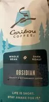 Mängden socker i Whole Bean Dark roast coffee bean - Obsidian