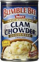 Mängden socker i Snows Clam Chowder New England Style
