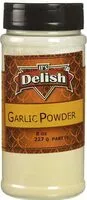 Mängden socker i Garlic powder by