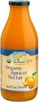 Mängden socker i Organic apricot fruit nectar