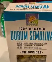 Mängden socker i 100% durum semolina chiocciole