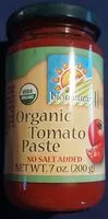 Mängden socker i Organic Tomato Paste