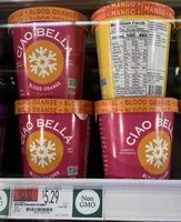 Mängden socker i Sorbetto