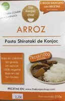 Mängden socker i Pasta Shirataki de Konjac