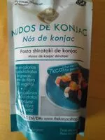 Mängden socker i Nudos konjac