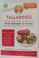 Mängden socker i Pasta Shirtaki de Konjac