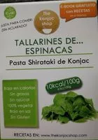 Mängden socker i Tallarines de espinacas