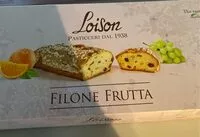 Mängden socker i Filone Frutta