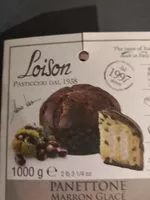 Mängden socker i Panettone marron glacé