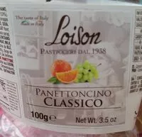 Mängden socker i Panettoncino