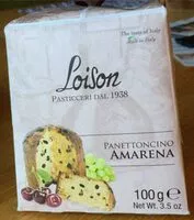 Mängden socker i Panettoncino amarena