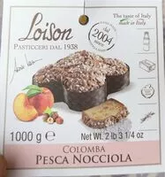 Mängden socker i Colomba Pesca Nocciola