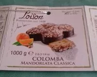 Mängden socker i Colomba mandorlata classica