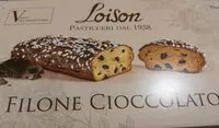 Mängden socker i Filone di cioccolato
