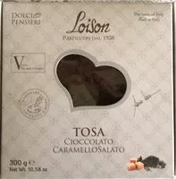 Mängden socker i Tosa cioccolato caramello salato