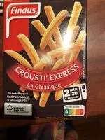 Mängden socker i crousti’Xpress